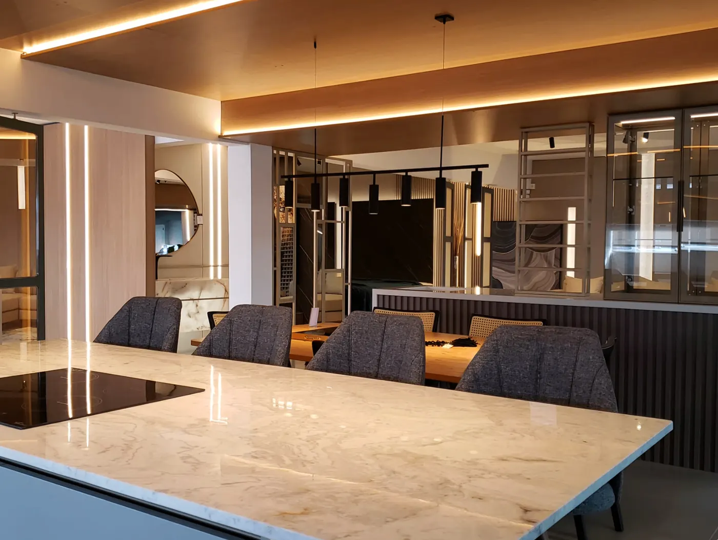 Ambiente planejado no showroom da Redlar São Leopoldo Centro 3